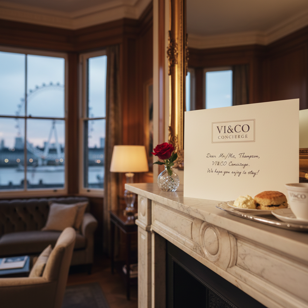 Personalized Welcome Card