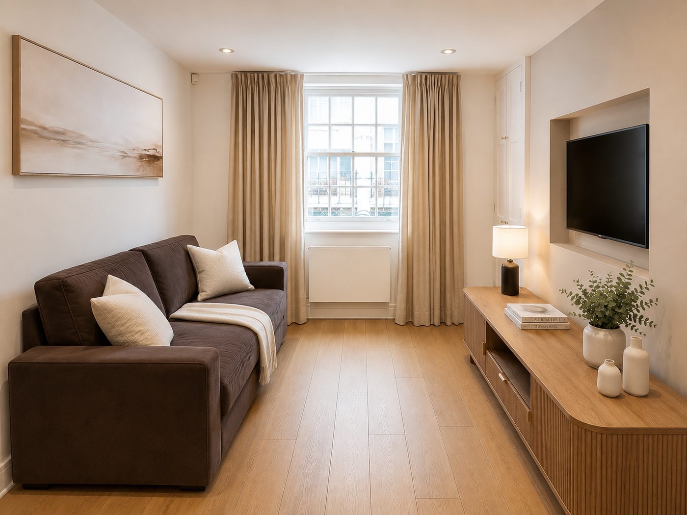 The Avery Row Townhouse — after